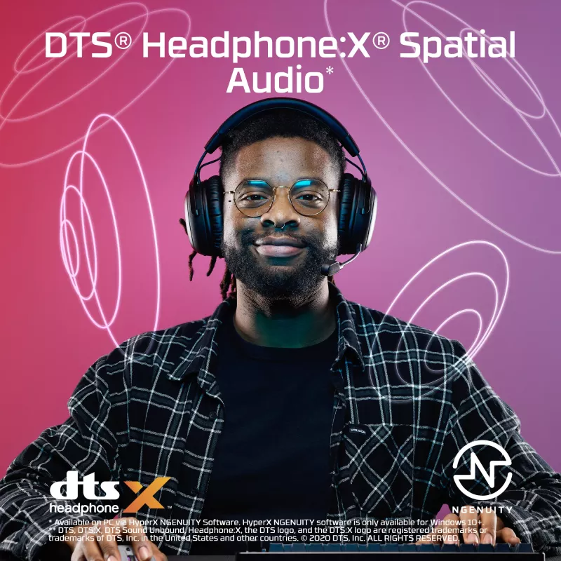 HyperX Cloud III S Wireless – mänguripeakomplekt (must)