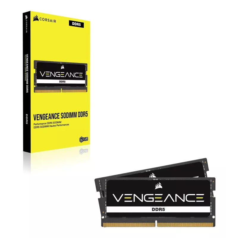 Sülearvuti mälu CORSAIR Vengeance DDR5 24 GB SO-DIMM 4800 MHz 262-kontaktiga 1.1V CL40