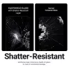 Karastatud klaasist ekraanikaitse Crong EasyShield 2-Pack iPhone 17 / 17 Pro / 16 Pro jaoks, alumiiniumsilikaat, läikiv