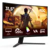 AOC G4 C32G42ZE arvutikuvar 80 cm (31.5 tolli) 1920 x 1080 pikslit Full HD LED Must, Punane
