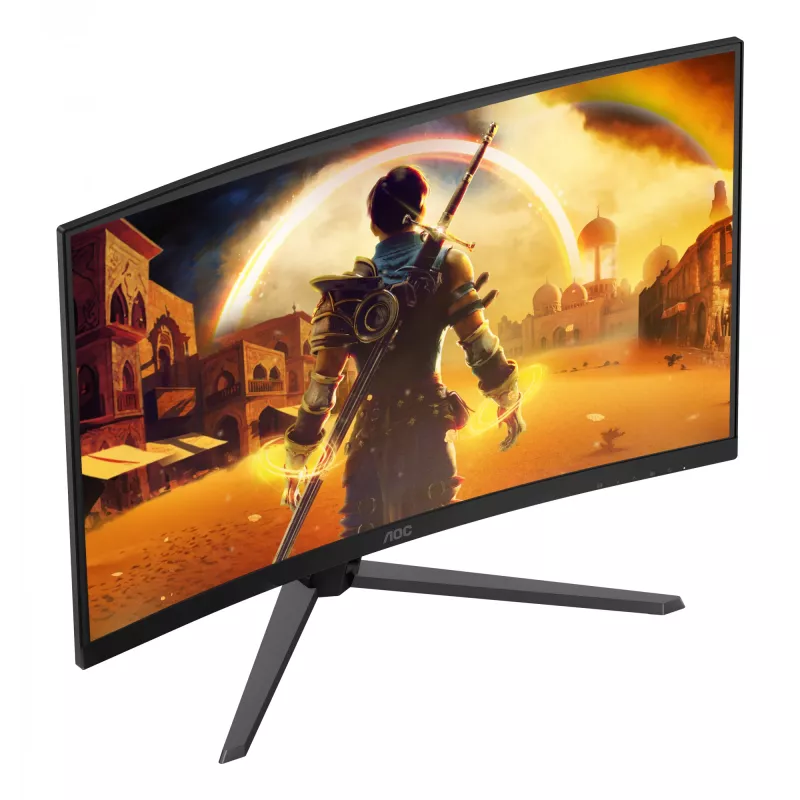 AOC G4 C32G42ZE arvutikuvar 80 cm (31.5 tolli) 1920 x 1080 pikslit Full HD LED Must, Punane