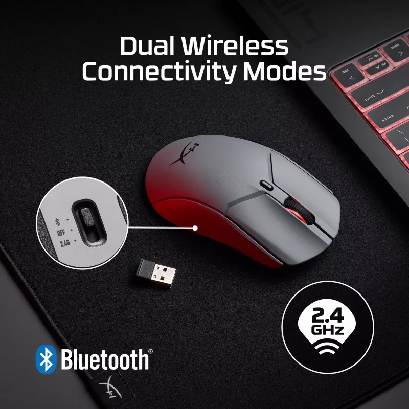 HyperX Pulsefire Haste 2 Pro - 4K juhtmeta mängurihiir