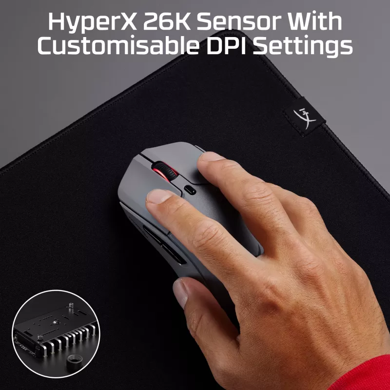 HyperX Pulsefire Haste 2 Pro - 4K juhtmeta mängurihiir
