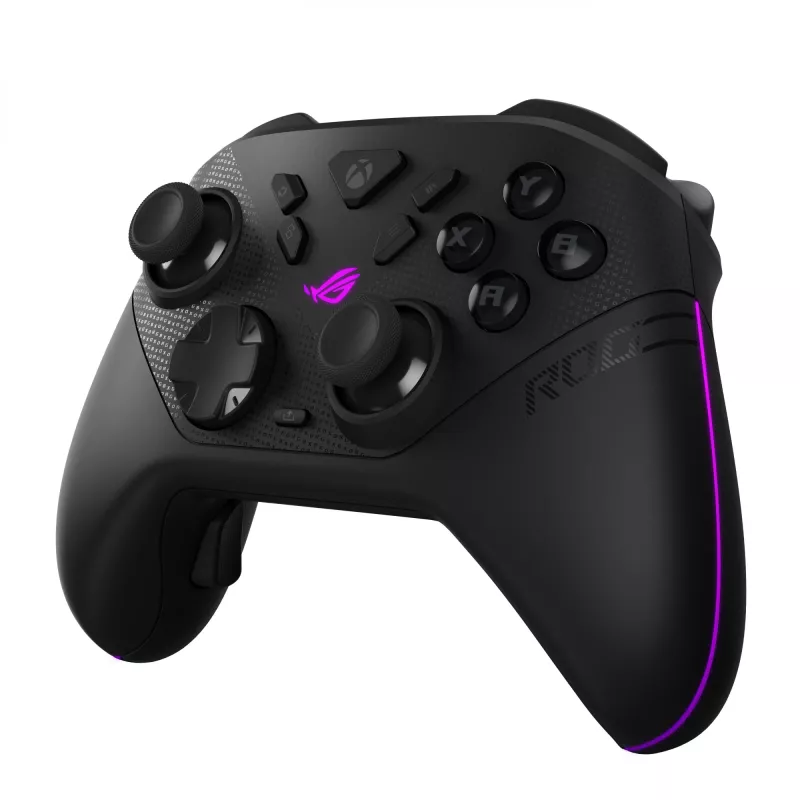 Mängupult ASUS ROG Raikiri II XBox WL — Bluetooth, RF, USB USB-C, PC/Xbox One/Series S/X, Must, 2,5 m kaabel, kuni 50 h aku
