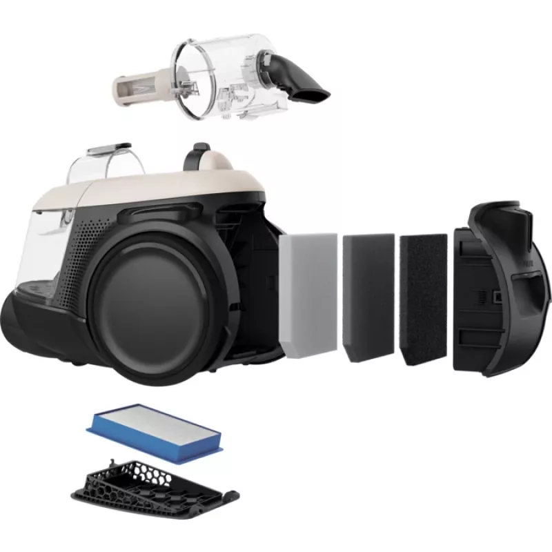 Electrolux EL61H4SW Must, Valge