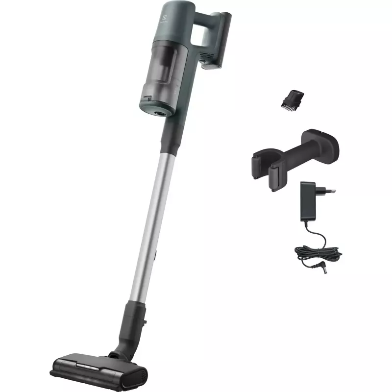 Electrolux EP61CB21OG 2-in-1 stick vacuum Aku Kuiv Kotita 0,6 L 85 W Roheline 2,5 Ah