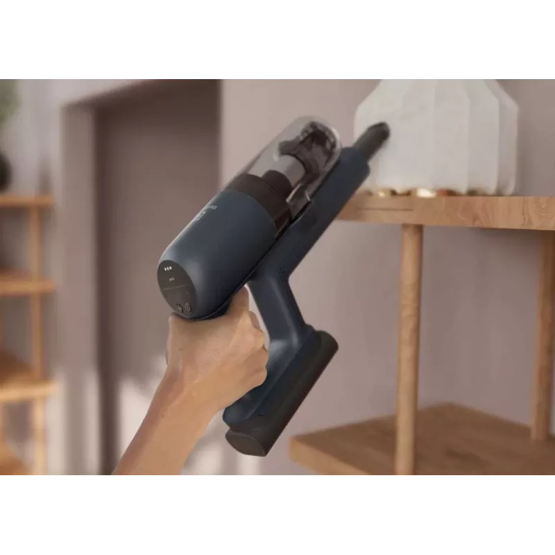 Electrolux EP71UB14DB pulkpuhasti Aku Kuiv Tsüklon, Vaht, HEPA, Mikro Tolmukotita 0,3 L 57 W Sinine 4 Ah
