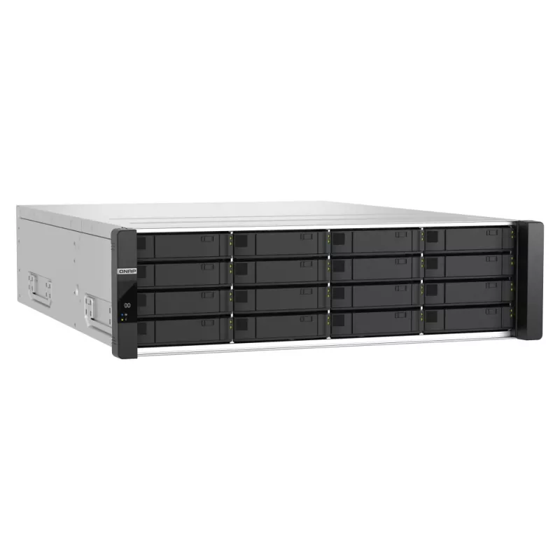 QNAP ES1686dc R2 NAS Rack (3U) Intel® Xeon® D D-2142IT 48 GB DDR4 0 TB QNAP QES Must, Hall