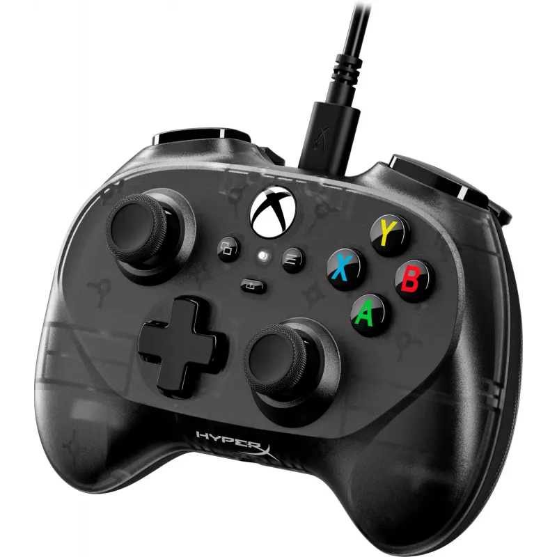 HyperX Clutch Tanto Mini WD mängupult, juhtkang, Xbox, Xbox One, juhtmega, USB, must, 2,95 m