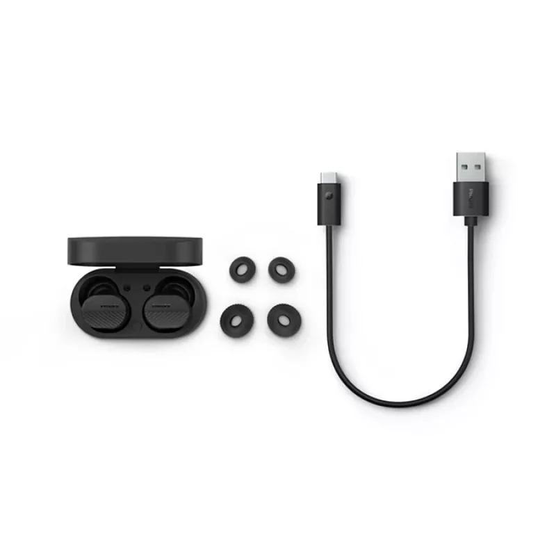 Philips 5000 series TAT5000BK/00 kõrvaklapid/peakomplekt juhtmevabad kõrvasisesed Bluetooth must