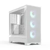 Fractal Design Pop 2 Air Valge TG RGB Midi Tower arvutikorpus — ATX/Micro‑ATX/Mini‑ITX, karastatud klaas, 3x120 mm esiventilaatorid