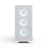 Fractal Design Pop 2 Air Valge TG RGB Midi Tower arvutikorpus — ATX/Micro‑ATX/Mini‑ITX, karastatud klaas, 3x120 mm esiventilaatorid