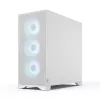 Fractal Design Pop 2 Air Valge TG RGB Midi Tower arvutikorpus — ATX/Micro‑ATX/Mini‑ITX, karastatud klaas, 3x120 mm esiventilaatorid