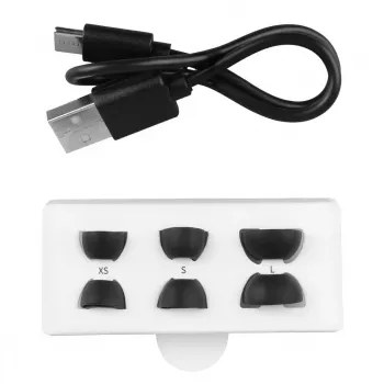 Juhtmevabad kõrvasisesed kõrvaklapid Audiocore AC591 PRO — hübriidne ANC, ENC, 6 mikrofoni, USB‑C laadimine, kuni 9h taasesitus, Tuya ühilduv, must