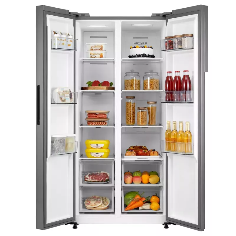 Midea MDRS619FIE46 külg-külje kõrval külmik 460 L