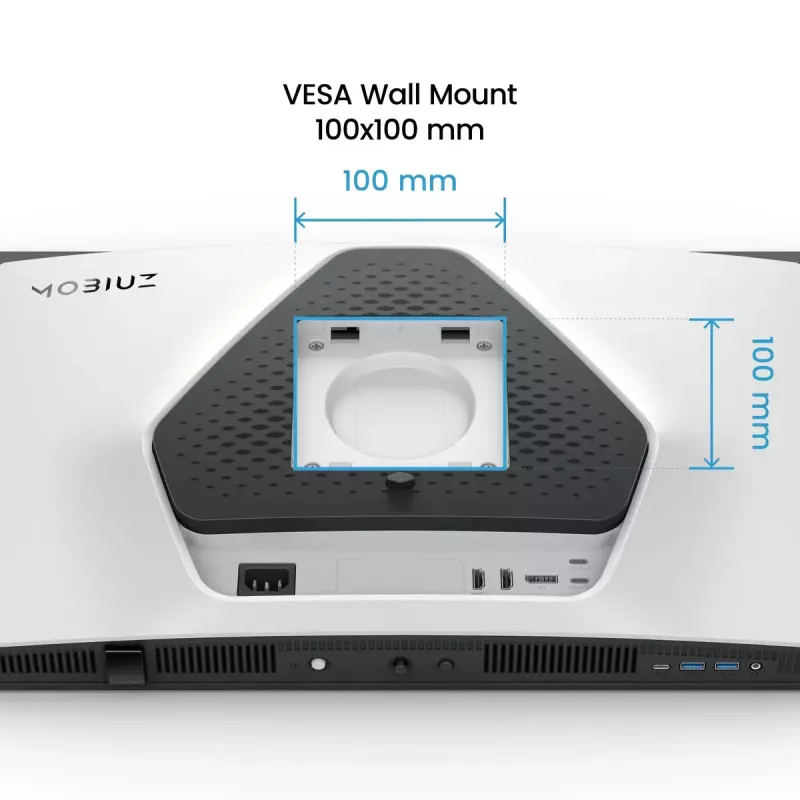 BenQ EX271UZ arvutimonitor 67,3 cm (26,5 tolli) 3840 x 2160 pikslit 4K Ultra HD OLED must, valge