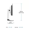 BenQ EX271UZ arvutimonitor 67,3 cm (26,5 tolli) 3840 x 2160 pikslit 4K Ultra HD OLED must, valge