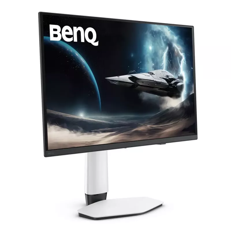 BenQ EX271UZ arvutimonitor 67,3 cm (26,5 tolli) 3840 x 2160 pikslit 4K Ultra HD OLED must, valge