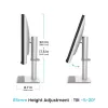 27-tolline BenQ MA270UP IPS-arvutikuvar 3840 x 2160 4K Ultra HD, 5 ms, 450 cd/m², USB-C, sisseehitatud kõlarid, VESA, valge