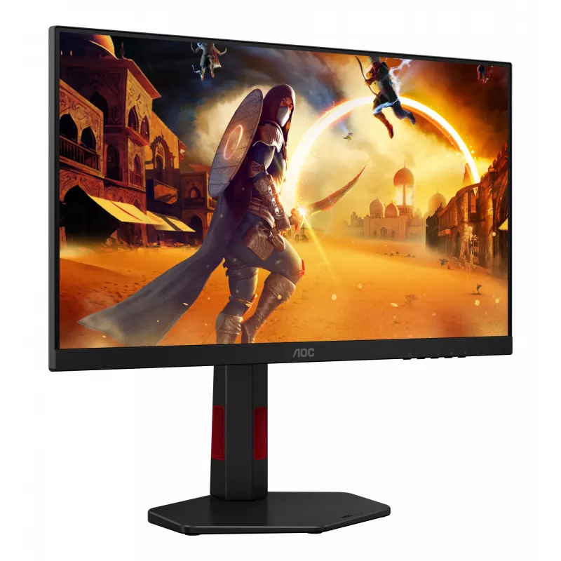 AOC G4 24G4ZR arvutimonitor 60,5 cm (23,8 tolli) 1920 x 1080 pikslit Full HD LED Must, Punane