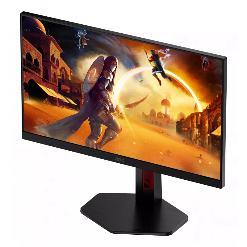 AOC G4 24G4ZR arvutimonitor 60,5 cm (23,8 tolli) 1920 x 1080 pikslit Full HD LED Must, Punane