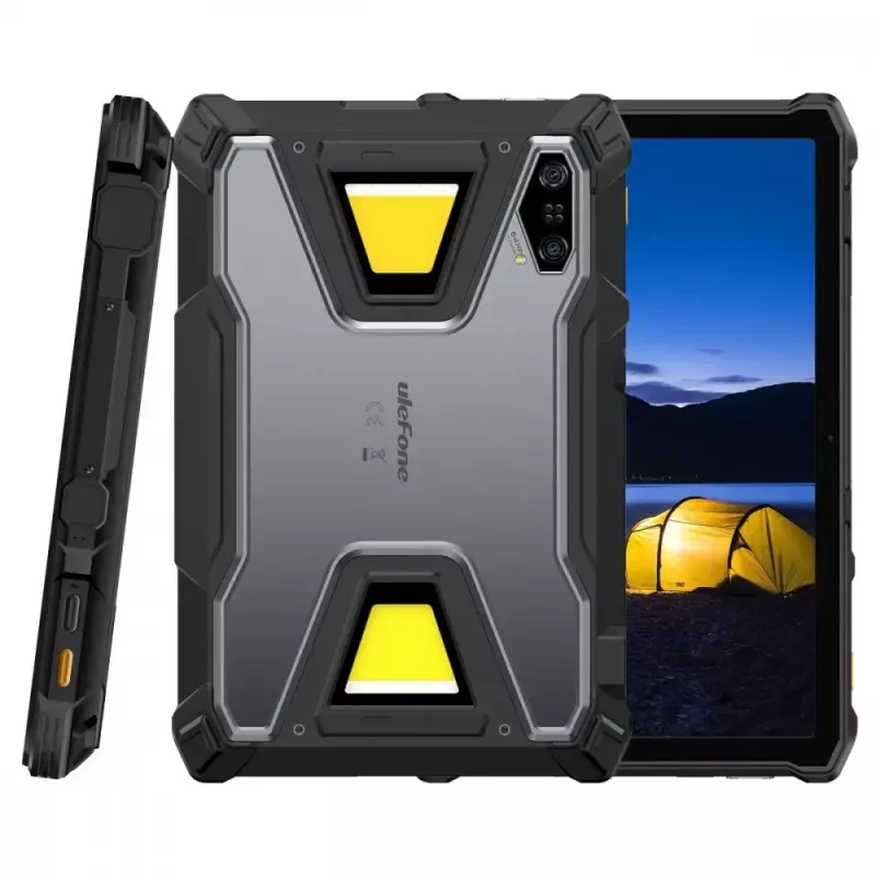 Tahvelarvuti UleFone Tablet Armor Pad 5 Pro 12/512GB 5G — 12 GB muutmälu, 512 GB salvestusruum, 5G