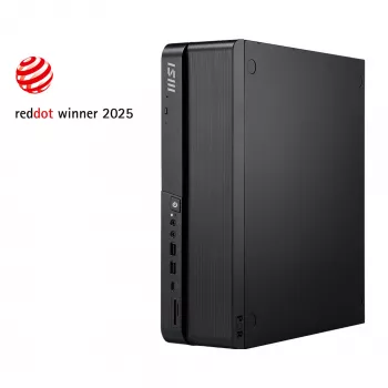 Lauaarvuti MSI PRO DP80 AI A2G-083XEU — Core Ultra 5 225, 16 GB muutmälu, 512 GB SSD, Intel UHD, AX211 Wi‑Fi 6E, ilma operatsioonisüsteemita, must