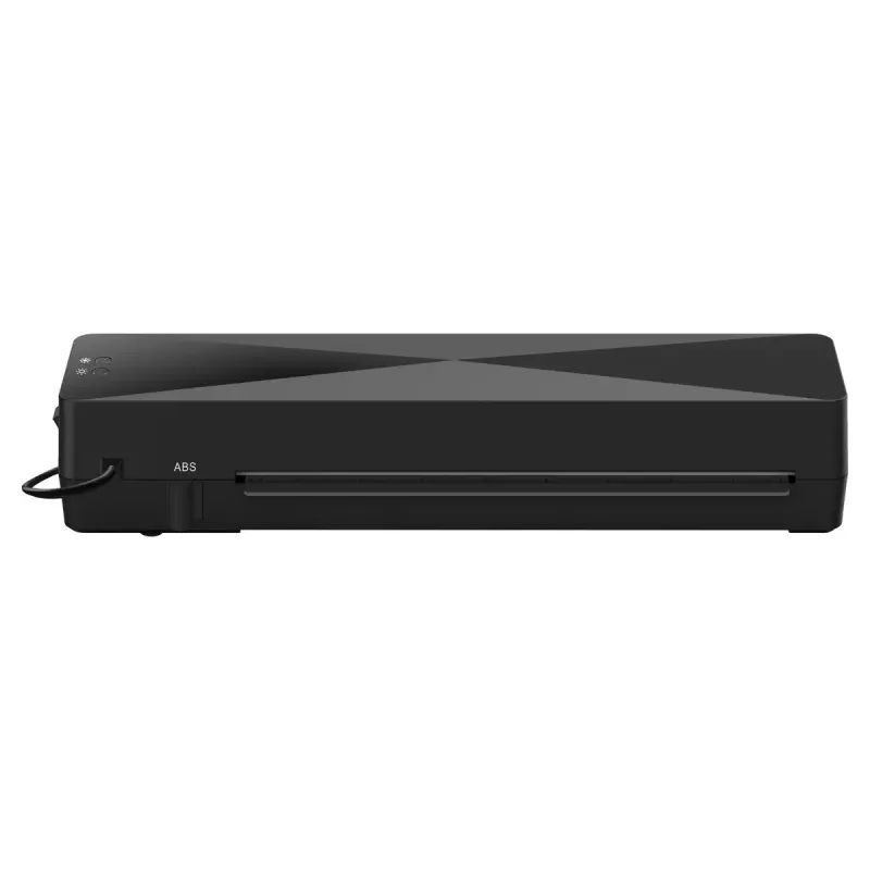 Külm/kuum laminaator SAVIO LR-01/B — max lamineerimislaius 230 mm, 320 mm/min, 300 W, must