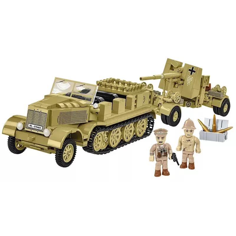 Cobi Blocks Sd.Kfz.8 Towing 8.8 cm Flak 36 ehituskomplekt, 975 tükki