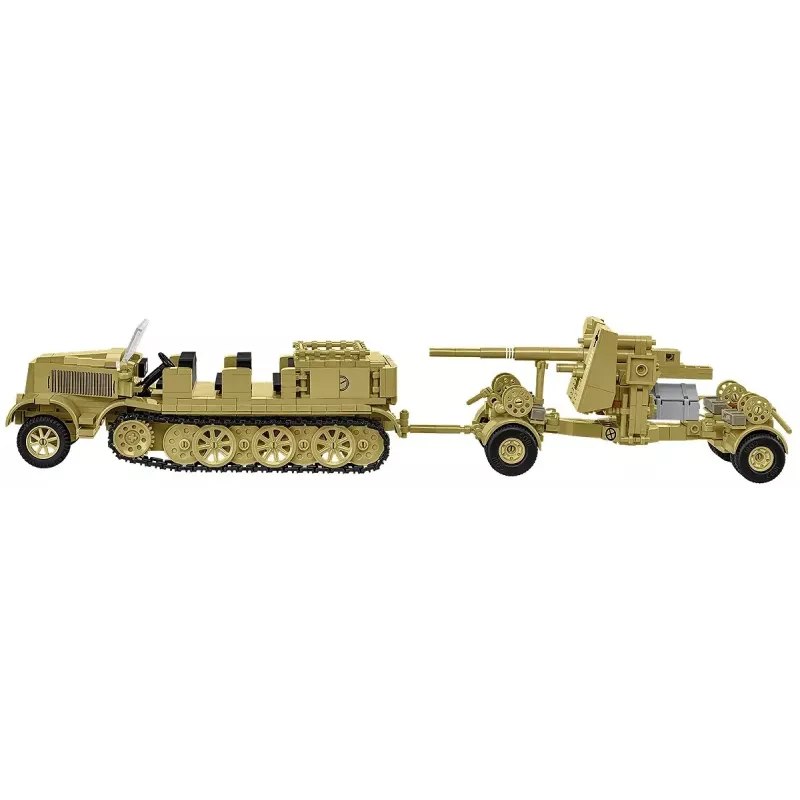 Cobi Blocks Sd.Kfz.8 Towing 8.8 cm Flak 36 ehituskomplekt, 975 tükki