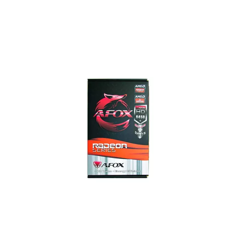 Graafikakaart AFOX Radeon HD 6450 2GB DDR3 64-bit DVI HDMI VGA madalprofiil passiivne AF6450-2048D3L9-V2