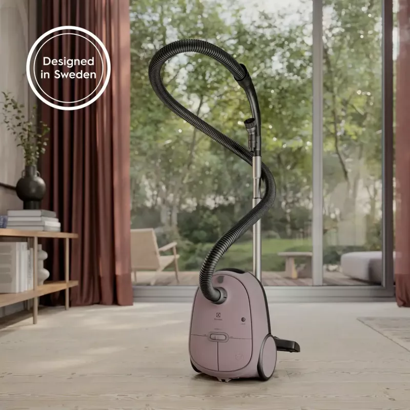Silindertolmuimeja Electrolux EB61CWPTD — 850 W, 3,5 L tolmukott, kuivpuhastus, roosa