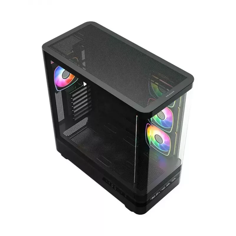 Arvutikorpus MODECOM VOLCANO AQ200 ARGB MIDI must