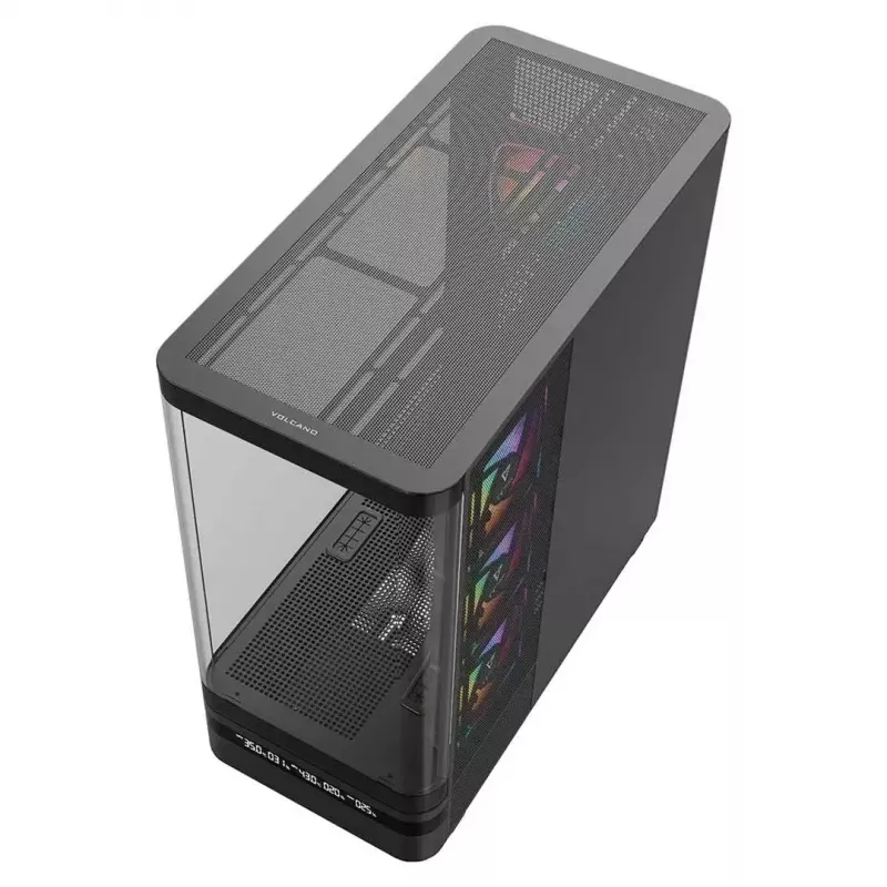 Arvutikorpus MODECOM VOLCANO AQ200 ARGB MIDI must