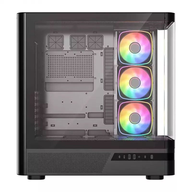 Arvutikorpus MODECOM VOLCANO AQ200 ARGB MIDI must