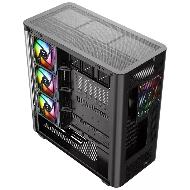Arvutikorpus MODECOM VOLCANO AQ200 ARGB MIDI must