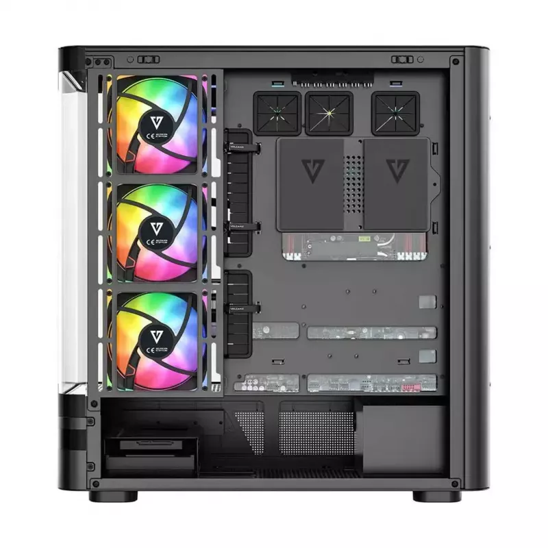 Arvutikorpus MODECOM VOLCANO AQ200 ARGB MIDI must