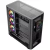 Arvutikorpus MODECOM VOLCANO AQ400 ARGB MIDI Must — MODECOM MC-A-AQ400-4FA-B