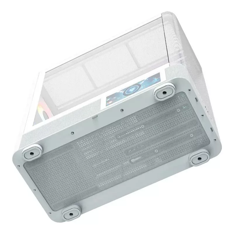 MODECOM VOLCANO AQ400 ARGB MIDI tornarvuti korpus, valge
