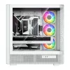 Arvutikorpus MODECOM VOLCANO AQ500 ARGB MIDI valge