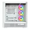 Arvutikorpus MODECOM VOLCANO AQ500 ARGB MIDI valge