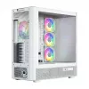 Arvutikorpus MODECOM VOLCANO AQ500 ARGB MIDI valge