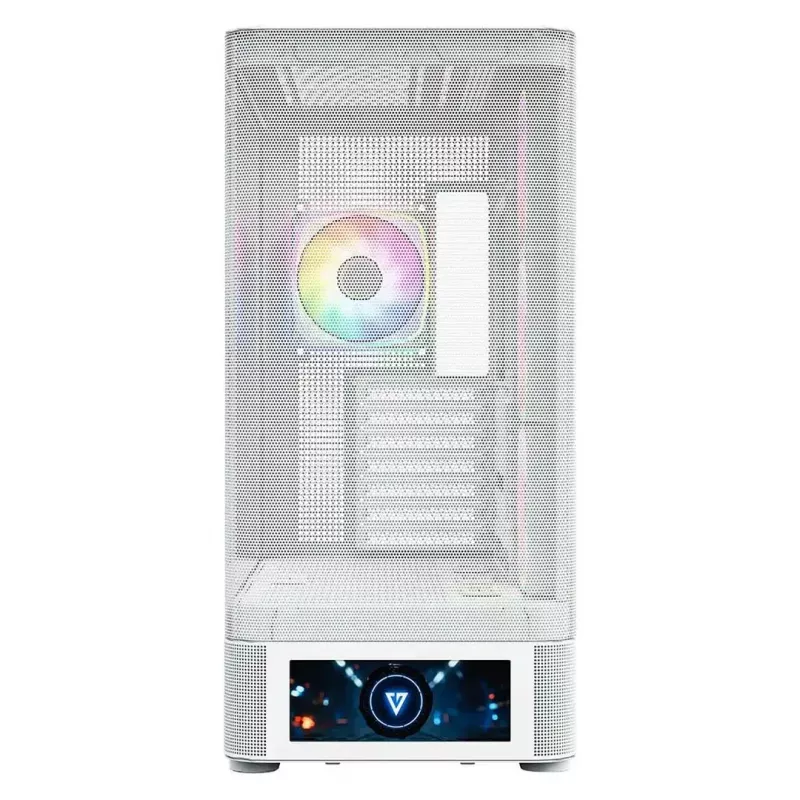 Arvutikorpus MODECOM VOLCANO AQ500 ARGB MIDI valge