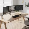 Monitorikinnitus MACLEAN MC-137 — gaasvedru, 3 monitorile 17 tolli–27 tolli, 2–8 kg igaüks, must