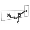 Monitorikinnitus MACLEAN MC-137 — gaasvedru, 3 monitorile 17 tolli–27 tolli, 2–8 kg igaüks, must