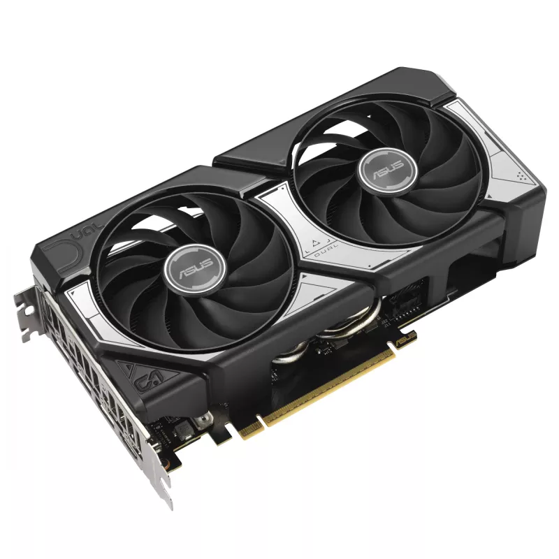 Videokaart ASUS GeForce RTX 5060 Ti Dual — 8 GB GDDR7, 128-bit, PCIe 5.0, aktiivne jahutus (2 ventilaatorit), max 7680×4320