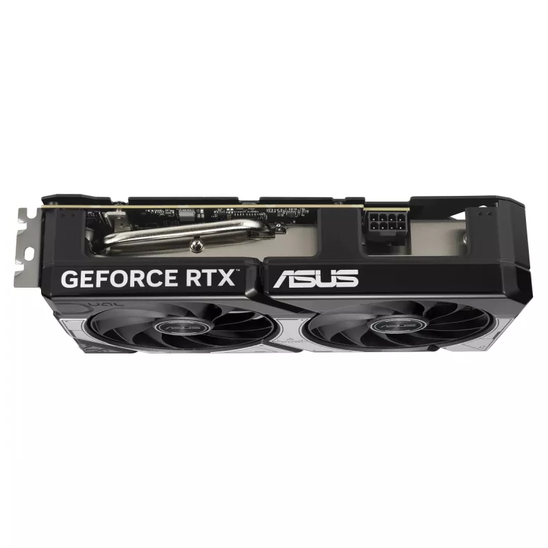Videokaart ASUS GeForce RTX 5060 Ti Dual — 8 GB GDDR7, 128-bit, PCIe 5.0, aktiivne jahutus (2 ventilaatorit), max 7680×4320