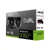 Videokaart ASUS GeForce RTX 5060 Ti Dual — 8 GB GDDR7, 128-bit, PCIe 5.0, aktiivne jahutus (2 ventilaatorit), max 7680×4320