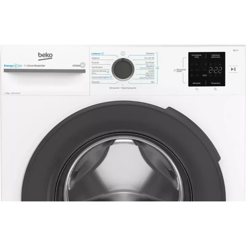 Pesumasin BEKO BM3WFU39215WAR 9 kg, energiatõhususklass A