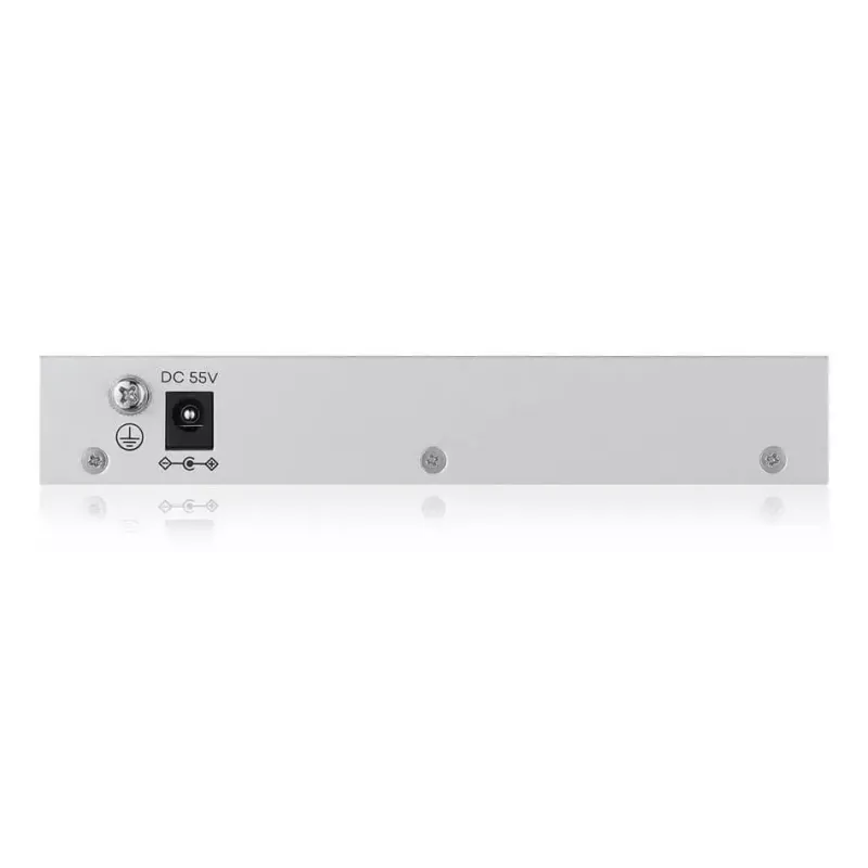 Hallatav L2 Gigabit PoE lauaarvuti võrgulüliti Zyxel GS1200-5HPV3 — 5x Gigabit (10/100/1000), PoE, DC-sisend, 10 Gbps lülitusvõime